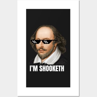 Shakespeare Shooketh Posters and Art